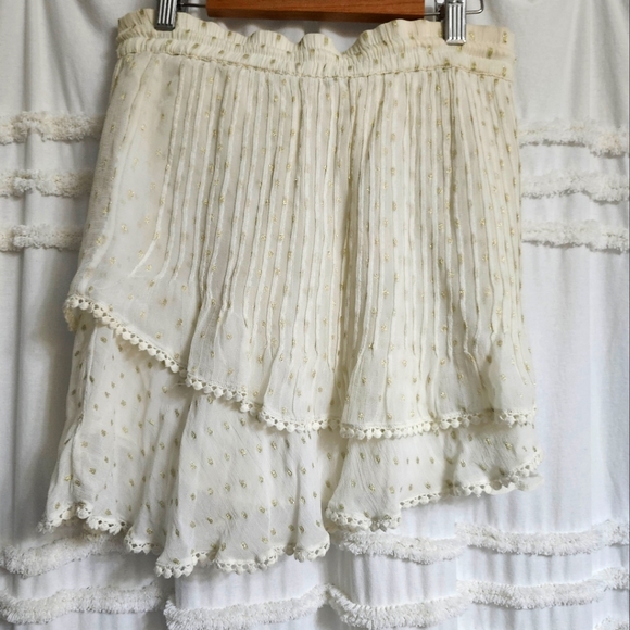 Boho style mini skirt. Size small. Firm On Price. Thank you. - Picture 9 of 12